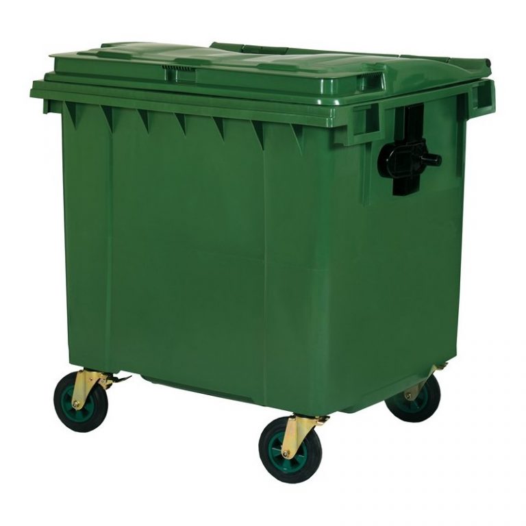 CONTENEDOR DE BASURA VERDE 1100L – Cleaneastwood